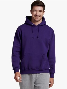 Like New Russell Athletic Deep Purple Hoodie L